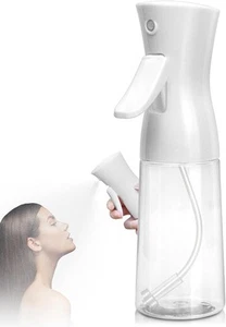 Bottiglia spray continua, bottiglia per capelli, piante acqua 6,8 once, bianco  - Foto 1 di 7