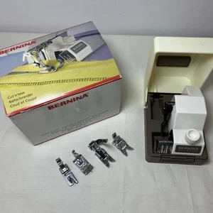 OEM Bernina Cut'N'Sew ( No Foot ) & 4 Loose Foot Sewing Machine Attachment - Picture 1 of 11