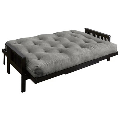 TruPedic 12-in. Queen Granite Grey Futon Mattress Grey Queen - Image 1 of 4