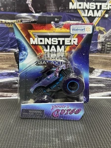 Monster Jam Pirates Curse Galaxies Purple 4X4 Truck HTF Rare 1/64 Walmart Gears - Picture 1 of 2