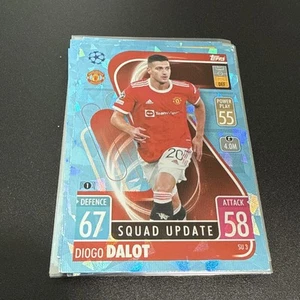 2021-22  Match Attax Extra UEFA Blue Crystal Foil - Pick Your Card - Picture 1 of 1