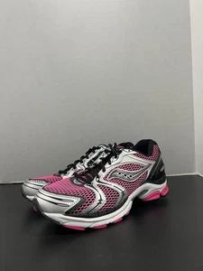 Saucony ProGrid Triumph 4 Rosa Plata S70704 8 Talla 10.5 Hombres Malla Corredor Y2K - Imagen 1 de 6
