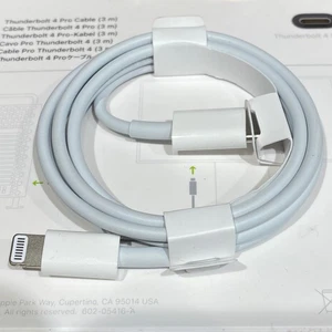 Original Apple USB-C auf Lightning iPad iPhone 14 13 12 11 Ladegerät - Bild 1 von 11