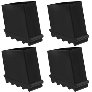 4 Pcs Ladder Feet Rubber Pads Foot Cover Leg Covers Footpads Non Skid Step - Picture 1 of 12