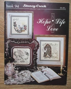 Stoney Creek Collection Book #94 Hope Life Love Religious Cross Stitch Patterns - Bild 1 von 4