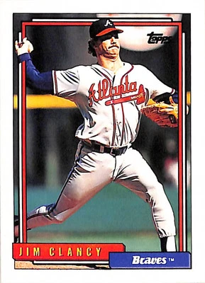 1992 Topps #279 Jim Clancy - Image 1 of 2