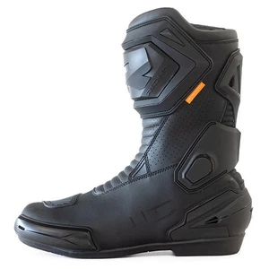 RICHA STRADALE WP WATERPROOF MOTOTRCYCLE BOOT BLACK SIZE 46 UK 11 - Picture 1 of 9