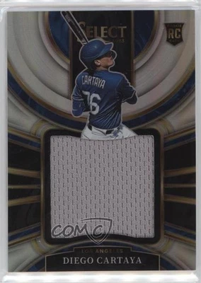 2023 Panini Select Rookie Jumbo Swatch Silver Prizm /199 Diego Cartaya #PJS-DC - Image 1 of 2