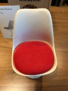 Vitra Design Museum Tulip Chair Miniature Eames red seat with box japan USED - Picture 1 of 13