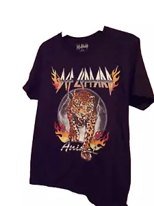 DEF LEPPARD Animal~ T-shirt manica corta ~ Uomo Reg. & GRANDI TAGLIE ~ NUOVO con etichette - Foto 1 di 2