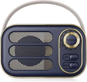 Vintage Bluetooth Speaker Retro Decor Small Wireless Cute Old Fashion Style - Picture 1 of 5