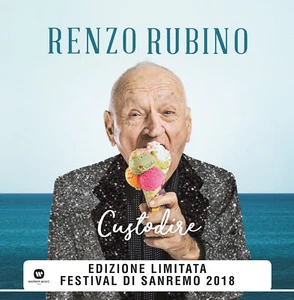 RUBINO RENZO CUSTODIRE VINILE 7" COLORATO (SANREMO 2018) NUOVO - Picture 1 of 1