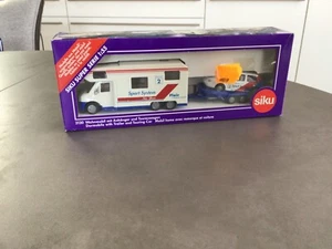 Siku, Art. Nr. 3130 - Wohnmobil mit Anhänger u. Tourenwagen, unbespielt mit OVP - Bild 1 von 4