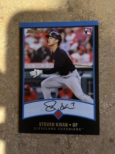 2022 Steven Kwan Bowman 2001 Retro TBT Rookie Card #49 - Picture 1 of 2