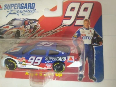 2001 Team Caliber Citgo SuperGard Jeff Burton Diecast NASCAR Promo 1:64 NOC - Image 1 of 3