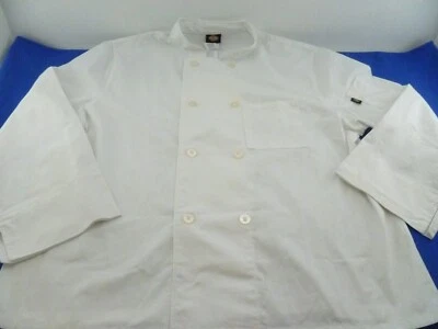 NEW Dickies Unisex Classic Coat, White-2XL (DC45) - Image 1 of 4