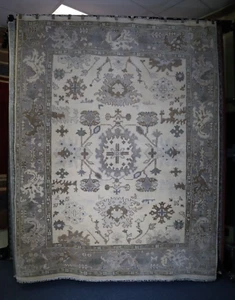 8'1" x 10'0" ft. Authentic Hand Knotted Oushak Vegetable Dye Oriental Rug - Picture 1 of 7