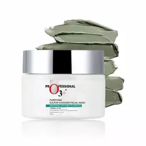 O3+ Purifying Sulfur Cooling Facial Mask For Acne Mark Removal & Radiant Glow - Picture 1 of 5