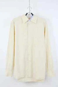 Stefano Ricci Shirt – Casual Yellow Striped Designer Classic - Picture 1 of 9