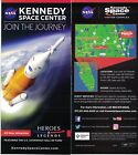 2016 Centre spatial Kennedy NASA brochure dépliante navette spatiale Atlantis Mars