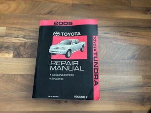 2005 TOYOTA TUNDRA Service Shop Manual_Vol 2 DIAGNOSTICS & ENGINE & EMISSIONS - Picture 1 of 6