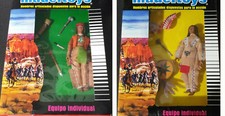 Indio Joven y Jefe Indio tipo Madelman