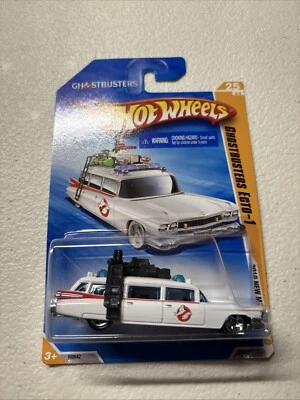 GHOSTBUSTERS ECTO-1 Hot Wheels Snowflake Card 2010 NIB New Models 25 of 44 - Image 1 of 2