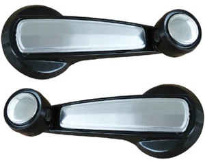 77-80 Chevy/GMC C10 Truck LH & RH Chrome Interior Window Cranks Set - Picture 1 of 6