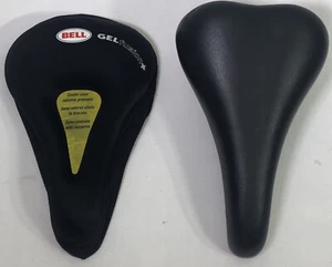 Cionlli Bicycle Bike Seat and Bell Gel Fusion Cover Black - Picture 1 of 9