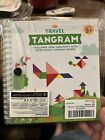Vanmor Travel Tangram Puzzle with 2 Set Magnetic Plate- Montessori Shape Patt...