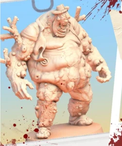 Greasy Tourist Monster | Sunset Collection | Vaultz | 3d Printed - Picture 1 of 2
