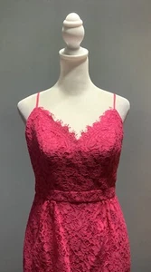 J. Crew Women’s Sz XS US 0 Pink Lace Sleeveless Cocktail Sheath Dress NWT - Picture 1 of 10