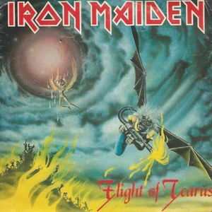 IRON MAIDE flight of icarus (PS) VG+/VG+ french 7" - Picture 1 of 1