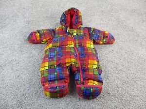 VTG Columbia Baby Kids Snow Winter Insulated One Piece Suit Girls 6 Months EUC