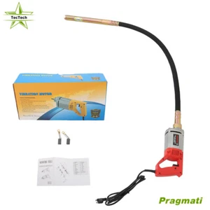 1300W Concrete Vibrabrater 110v Power Concrete Vibrator w/ 5 FT Copper Shaft new - Picture 1 of 10