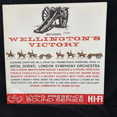 MERCURY Living Presence LPS 5000 BEETHOVEN Wellington, Overtures WHITE PROMO LP - Image 1 of 4