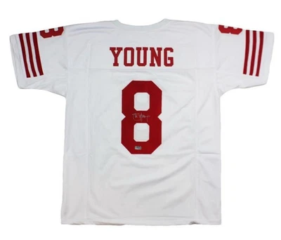 camiseta steve young auto  Foto 1 de 3