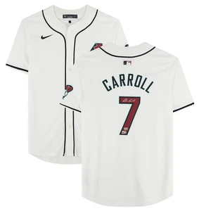 Corbin Carroll Autographed Arizona Diamondbacks Nike Limited Jersey Fanatics - Picture 1 of 5