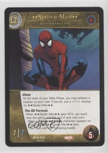 2020 VS System 2 Player Card Game Webheads Spider-Man #WEB-002 - Picture 1 of 2