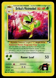 Erika's Victreebel 026/132 Gym Heroes Rare #1 - Picture 1 of 2