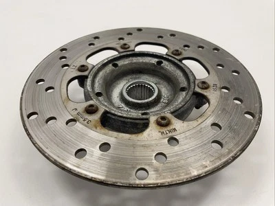 ♻️ Piaggio Vespa Gts 300 Abs Super 2019 - 2020 Rear Brake Disc & Carrier ♻️ - Image 1 of 4