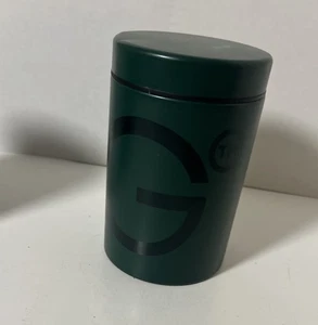 Athletic Greens AG1 Canister Metal W/Spoon Pre Workout Mix Container - Green - Picture 1 of 3