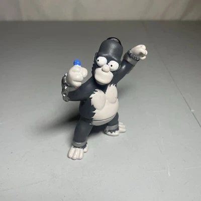 2002 Los Simpson Homero Simpson Gorila Halloween Burger King juguete Foto 1 de 4