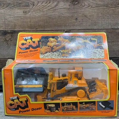 1988 New Bright, The CAT Power Dozer, RC, No. 291, originalverpackt - Bild 1 von 4