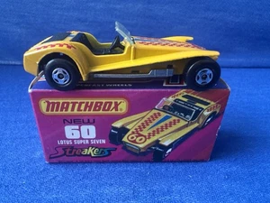 Matchbox Lesney Superfast MB60 Lotus Super Seven w/J Box - Picture 1 of 11