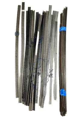 LOT of 30+ HO Mixed Lot Atlas SHINOHARA Code 70 83 Straight 36" Track & Misc - Image 1 of 4