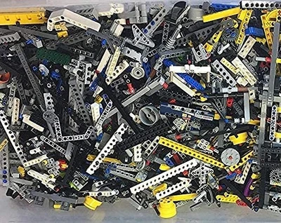 Lego Technic 4 Pound Bulk Lot Parts Pieces 4 Lbs Pounds Nxt Beams Gears Toys - Image 1 of 3