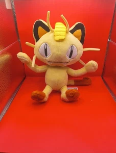 Pokemon Center Original Meowth Sitting Cuties Plush W/O Tag - Picture 1 of 2