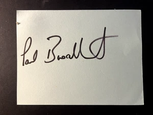PAAUL BROADHURST - RYDER CUP GOLFER - SIGNED ALBUM PAGE - Picture 1 of 1