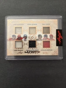 2023 Leaf Ultimate Hockey 6 Ultimate Memorabilia Gold /25 - Picture 1 of 2